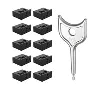 Generico USB Data Blocker - 10 Pieces Keyed Removable Dust Proof