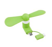Generico USB Fan For Phone | Type-C Small Portable Silent Wind Blower |