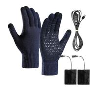 Generico Usb Heated Gloves, Electric Touchscreen Mittens, Soft Breathable Fabric, 3.0x7.9x2 Inches Adjustable Comfortable Fit, Cycling, Hiking, Snowboarding, Motorcycle Riding Use