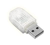 Generico USB Lights For Car - ABS Universal | Interior Car Lights, Atmospheric LED Light With Voice Sensor And Automatic Mode | USB Powered For Çar, Computer, And Notebook Use