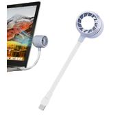 Genérico USB Mini Fan Flessibile - Mini USB portatile con luce | di raffreddamento da viaggio per le donne per le donne, frigorifero personale per computer portatile, cellulare, PC, dispositivo d