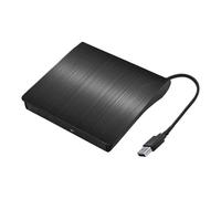Genérico USB Optical Drive External - External Optical Drive | Slim Disk Burner | High-Speed Disc Rewriter Writer Duplicator | Portatile Disc Drive For Laptop | USB Disk Player For Desktop PC