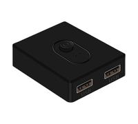 Generico USB Printer Switcher - 2 Port Computer Sharing Device with Button