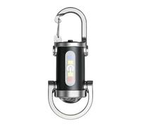 Generico USB Rechargeable Keychain Light - Powerful LED Camping Flashlight | Small Pocket Key Chain Lamp for Outdoor Survival, Durable Fishing Gear, Compact Torch for Climbing Backpacking Hiking