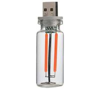 Generico Usb Retro Car Light, Unique Bottle Design Touch Adjustment
