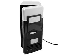 Generico Usb Small Refrigerator - Portable Mini Fridge & Drink Warmer Foor, Bedroom, Travel & Car - Personal Can Cooler for Skincare, Snacks, Cosmetics, Medication & Refreshments