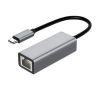 Generico Usb Type C, Network Adapter, Stable Connection Plug Ready Fast Setup Compact Design Portable Accessory, Ethernet Adapters for Business, Travel, Education, Entertainment