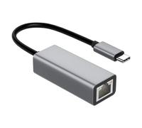 Generico USB Type C to Ethernet, High-Speed Network Adapter, Plug-and-Play Wired Internet Converter, Stable LAN Connection for USB C Laptops, Tablets, Smartphones, Routers Use 5.9cm/2.32in