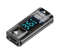 Genérico USB TypeC Female Adapter - 36 W Fast Charging & High Speed Data Converter | Real Time Power Monitor For Hard Drive Enclosures, Car Keyboard And Laptop | Safe Overvoltage Protection