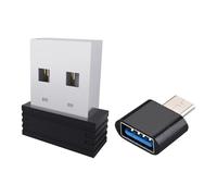 Generico USB,USB Mouse Mover with Touch Switching - Automatic Mini Mouses Shaker with 2 Jiggle Modes to Prevent Computer Laptop Entering Sleep