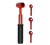 Generico Utensile Allineamento Porte | Chiave a Cricchetto Cerniere 14-25mm | Chiave Regolazione Pesante Precisione Serramenti | Manutenzione Armadi e Mobili