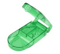 Genérico Utensile da taglio per tablet - Splitter per pillole da viaggio portatile | Trituratore per pillole facile da usare Taglierina per piccoli oggetti con archiviazione per i viaggi a casa Vita