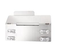 Generico Utensile Manuale per Smussatura Piastrelle Guida Angolo 45° in Acciaio Inox Resistente per Taglio Marmo e Piastrelle Strumento Pratico per Lavori di Edilizia e Ristrutturazione