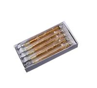 Generico Utensile tagliavetro a 6 Ruote da 10 Pezzi con Manico in Mogano, Rullo Multifunzionale Portatile for Tagli di precisione