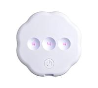 Generico UV Toilet Light - Rechargeable Motion Sensor Night Glow Lamp for Bathroom | Adhesive Mount with Automatic Activation Design, LED Light for Home Bedroom Toilet Bowl Area