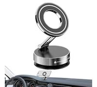 Generico Vacuum Magnetic Phone Holder | Suction Mobile Mount | Sucti0n Device Cardle 360°Rotatable Foldable Portable Strong Magnet Stand | M0unt for Your Cars/Gym/Mirror/Shower