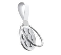 Generico Vacuum Suction Phone Holder | Foldable Phone Holder With Mirror for Shower, Compact Smartphone Support Rack for Bathroom School Hotel