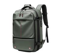 Generico Vakuum-Kompressionsrucksack, Vakuum-Reiserucksack,Passwort-Lock-Rucksack 60L erweiterbar -, wasserdichte aus Oxford-Stoff für Geschäftsreisen, tägliches Pendel