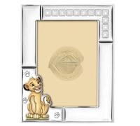 Generico Valenti Cornice Portafoto Il Re Leone con Letterine, Argento, 13x18 cm