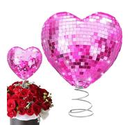 Generico Valentine Tree Topper - Romantic Tree Ornament for Holiday Celebrations And Home Decor | Glittery Design with Secure Base, Adds Charming Touch to Parties Weddings or Seasonal Displays