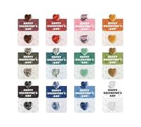 Generico Valentine's Day Cards - Compact Postcard With Heart-Shaped Stones | Funny Valentines Card | For Men Boys Girls Youth Teens Wife Husband Son Daughter Family Friends