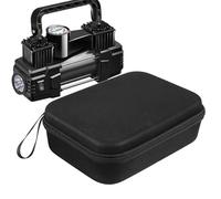 Generico Valigia Organizer Elettronico - Borsa Per Aspirapolvere Auto Portatile | Rigida Nera Per Strumenti & | Organizer Da Viaggio Compatto Per Auto & Casa