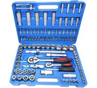 Generico VALIGIA SET CHIAVI A BUSSOLA 108 PEZZI VANADIUM CON CRICCHETTO 108 PZ