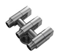 Generico Valvola deviatrice a 3 Vie for Bagno: migliora la funzionalità della Tua casa o dei Tuoi spazi Commerciali con la valvola deviatrice a Tre Vie for Bagno(Gray)