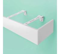 Generico Vano Decorativo da Parete, mantovana Extra Lunga per Tende, Cornice per Finestra Senza Binario, Scatola per Asta per Tende a Doppio Binario, Pannello Decorativo per la casa (290 cm (9,5 Pied