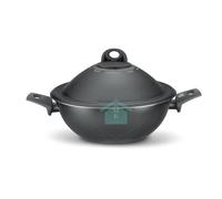 Generico VAPSI WOK ANTIADERENTE CON GRIGLIA RIVESTIMENTO DIAMOND 6 STRATI COTTURA A VAPORE FONDO INDUZIONE