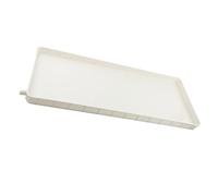 Generico Vaschetta di Raccolta Universale per condizionatori d'Aria - Vaschetta di Raccolta in plastica Resistente, Design monoblocco per unità AC da Finestra (1-2P) - Previene perdite d'Acqua e Dann