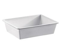 Generico Vaschetta Frigor Bianco Bacinella in polipropilene per alimenti (LT. 3 DIM. CM. 30 x 20 x 6)