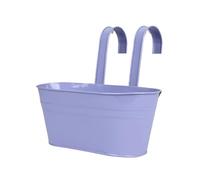 Generico Vasi da fiori sospesi in ferro for ringhiere, recinzioni, secchio, porta piante finestra in stile rustico(I)