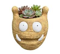 Generico Vasi per Piante Divertenti | Decorazione da Scrivania in Resina con Espressioni Facciali - Piccoli Vasi Portafiori Allegri - per Interno ed Esterno: Casa, Cucina, Balcone, Giardino, Terrazzo