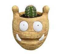 Generico Vasi per Piante Simpatici - Decorazione da Scrivania in Resina con Espressioni Facciali | Piccoli Vasi Portafiori Allegri,per Interno ed Esterno: Casa, Cucina, Balcone, Giardino, Terrazzo