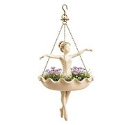 Generico Vaso da fiori appendibile a forma di ballerina di danza classica