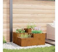 Generico Vaso da giardino Ruggine 100 x 100 x 48 cm acciaio corten,Prato e giardino,Giardinaggio,Vasi e fioriere-865854