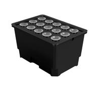 Genérico Vaso idroponico da 15 : Kit di Coltivazione con circolazione Automatica 'Acqua a Base di Erbe per Interni Senza Terreno, Supporto per la Crescita a LED per bancone da Cucina, Inver