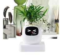 Genérico Vaso intelligente con assistente IA | Giardino intelligente a più espressioni, vaso per , per interni, principianti, festa della mamma, giardino, balcone, camera da