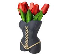 Generico Vaso Per Piante A Forma Di Corpo Umano | Decorazione Per Interni Ed Esterni Con Regolabili In Vita,Vaso Decorativo,Per Ambiente Di Lavoro Davanzale Balcone Giardino Terrazzo Prato