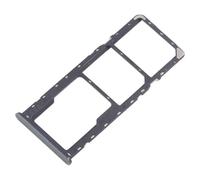 Generico Vassoio Compatibile con Realme Note 60 RMX3933 Carrello tray porta scheda nano Sim1 + SIM 2 + SLOT SLITTA Alloggio Memoria Micro Sd (Nero)