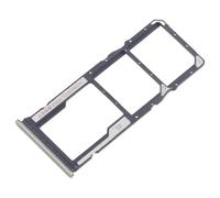 Generico Vassoio Compatibile con Xiaomi Redmi 14C 4G 2411DRN47C 2409BRN2CY / Poco C75 4G 2410FPCC5G Carrello tray porta scheda nano Sim1 + SIM 2 + SLOT SLITTA Alloggio Memoria Micro Sd (Verde)