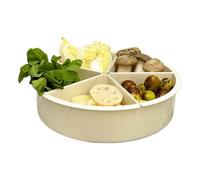 Generico Vassoio Girevole Per Snack | Girevole 5 Scomparti Rotondo Per Verdure - Vassoi Per Frutta Per Servire | Per Snack Verdure Noci Caramelle Cracker E Patatine