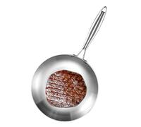 Genérico Vassoio in acciaio inox, padella in acciaio inox | padella a prova di forno, frigiding - acciaio inox da cucina, in acciaio per bistecche e uova, tutti i metodi