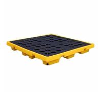 Generico Vassoio modulare per Il contenimento di fuoriuscite - Piattaforma di spedizione a Tenuta stagna con Elevata capacità di carico, Design smontabile per Un Facile utilizzo e Una Gestione Ottima