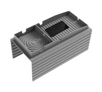 Generico Vassoio per Supporto per di Divano - Organizzatore di Braccioli in Silicone, Tavolo da Bevanda Flessibile, Accessorio Portatile, Telecomando Multiuso per Supporto | per Soggiorno, Camer