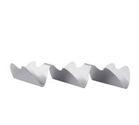 Generico Vassoio Per Taco | Vassoio Da Servizio Per Tortilla In Acciaio Inossidabile Sicuro Per Forno - Supporti Per Taco Per Feste,Per Compleanni Buffet In Famiglia Baking Bar Decorazioni Con Frutta