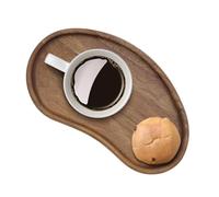 Generico Vassoio Per Tavolino Da Caffè - Presentazione Organizer Rustica | Servizio In Stile Ottomano Retrò, Per Snack Alimentari, Decorazioni Per Torte, Bancone Bar, Cucina, Soggiorno