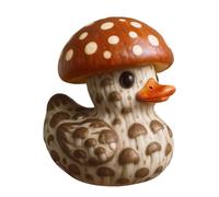 Generico Vegetable Duck Figurines, Resin Duck Statues, Cute Table Decorations,2.95x2.36 Inches, Animal Design, Whimsical Collector Piece for Desktop Cabinet Bookshelf Living Room Studio Display