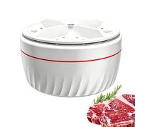 Generico Vegetable Spinner - Rotatable Deep Wash Produce Cleaner for Kitchen Prep | Food Grade Resin Bowl with Manual System, Transparent ABS Container, Lettuce Berry Dryer for Countertop Washing